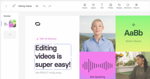 Sinthesia: Producción de videos con IA